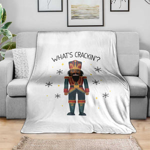 Nutcracker Christmas Throw Blanket What Is Cracking TS14 Print Your Wear