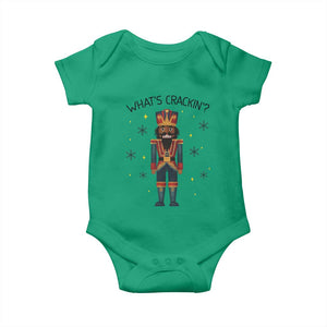 Nutcracker Christmas Baby Onesie What Is Cracking TS14 Irish Green Print Your Wear