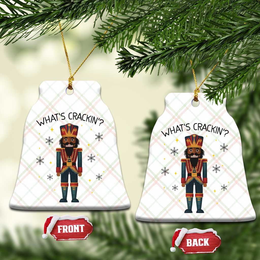 Nutcracker Christmas Ceramic Ornament What Is Cracking TS14 Print Your Wear