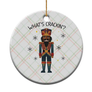 Nutcracker Christmas Ceramic Ornament What Is Cracking TS14 1pc Christmas Plaid Print Your Wear