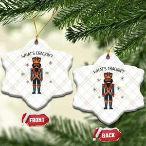 Nutcracker Christmas Ceramic Ornament What Is Cracking TS14 Print Your Wear