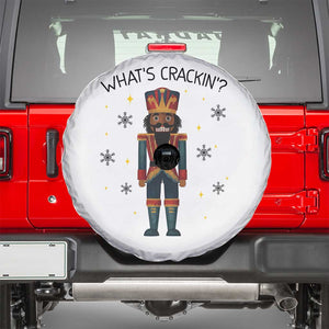 Nutcracker Christmas Spare Tire Cover What Is Cracking TS14 White Print Your Wear