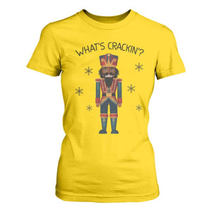 Nutcracker Christmas T Shirt For Women What Is Cracking TS14 Daisy Print Your Wear