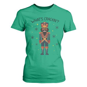 Nutcracker Christmas T Shirt For Women What Is Cracking TS14 Irish Green Print Your Wear