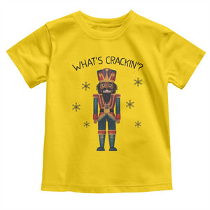 Nutcracker Christmas Toddler T Shirt What Is Cracking TS14 Daisy Print Your Wear