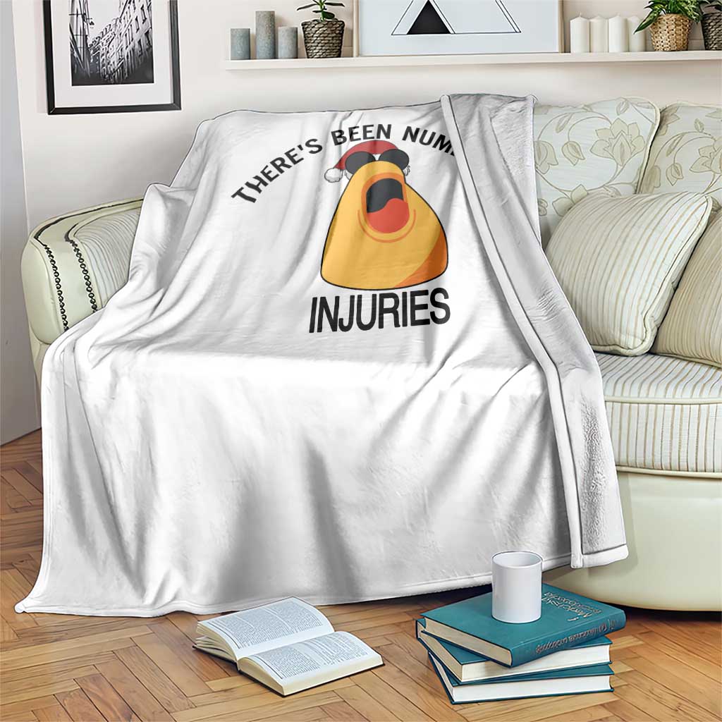 Marcus The Worm Christmas Meme Throw Blanket There Is Been Numeous Injuries TS14 Print Your Wear