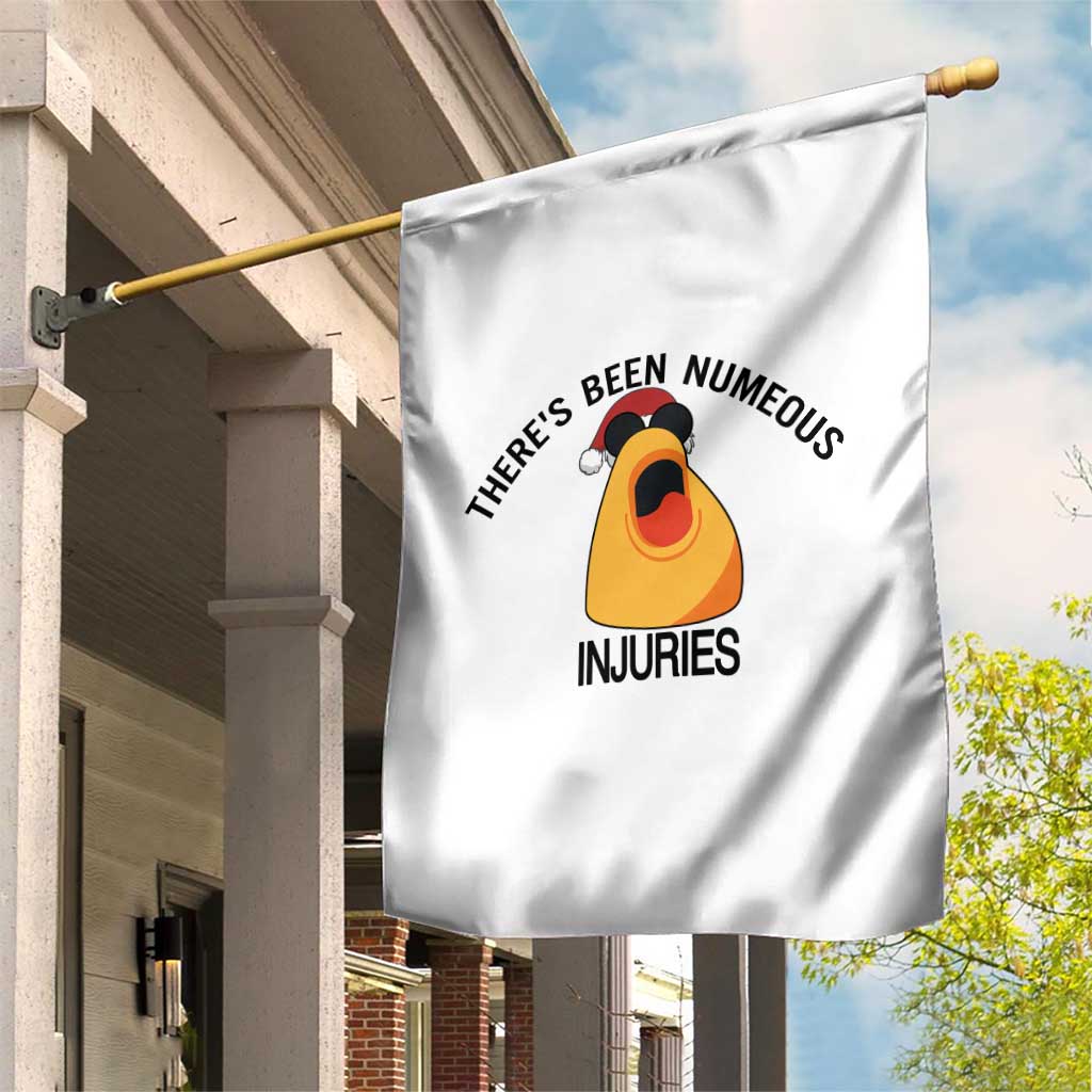 Marcus The Worm Christmas Meme Garden Flag There Is Been Numeous Injuries TS14 Print Your Wear