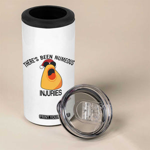 Marcus The Worm Christmas Meme 4 in 1 Can Cooler Tumbler There Is Been Numeous Injuries TS14 Print Your Wear