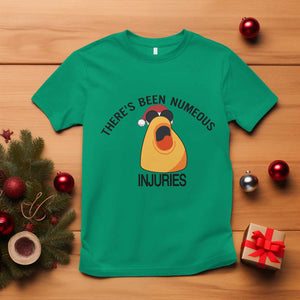 Marcus The Worm Christmas Meme T Shirt There Is Been Numeous Injuries TS14 Irish Green Print Your Wear