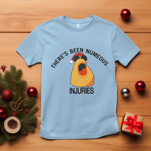 Marcus The Worm Christmas Meme T Shirt There Is Been Numeous Injuries TS14 Light Blue Print Your Wear