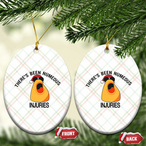 Marcus The Worm Christmas Meme Ceramic Ornament There Is Been Numeous Injuries TS14 Print Your Wear