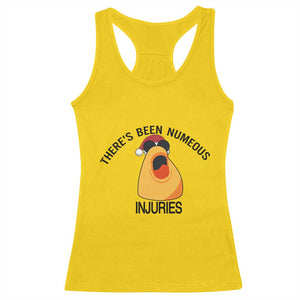 Marcus The Worm Christmas Meme Racerback Tank Top There Is Been Numeous Injuries TS14 Daisy Print Your Wear