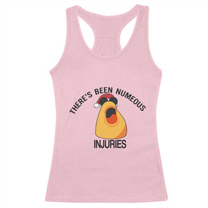 Marcus The Worm Christmas Meme Racerback Tank Top There Is Been Numeous Injuries TS14 Light Pink Print Your Wear