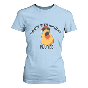 Marcus The Worm Christmas Meme T Shirt For Women There Is Been Numeous Injuries TS14 Light Blue Print Your Wear