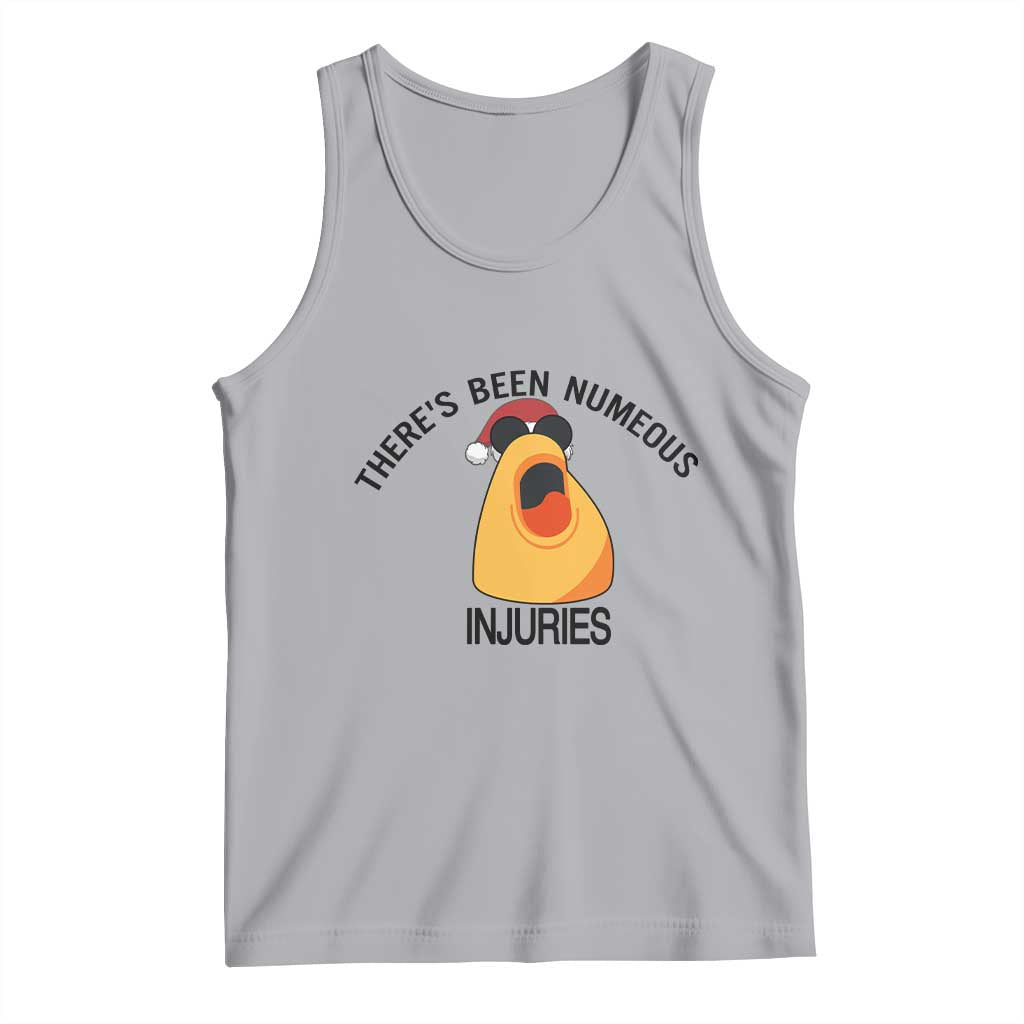 Marcus The Worm Christmas Meme Tank Top There Is Been Numeous Injuries TS14 Athletic Heather Print Your Wear