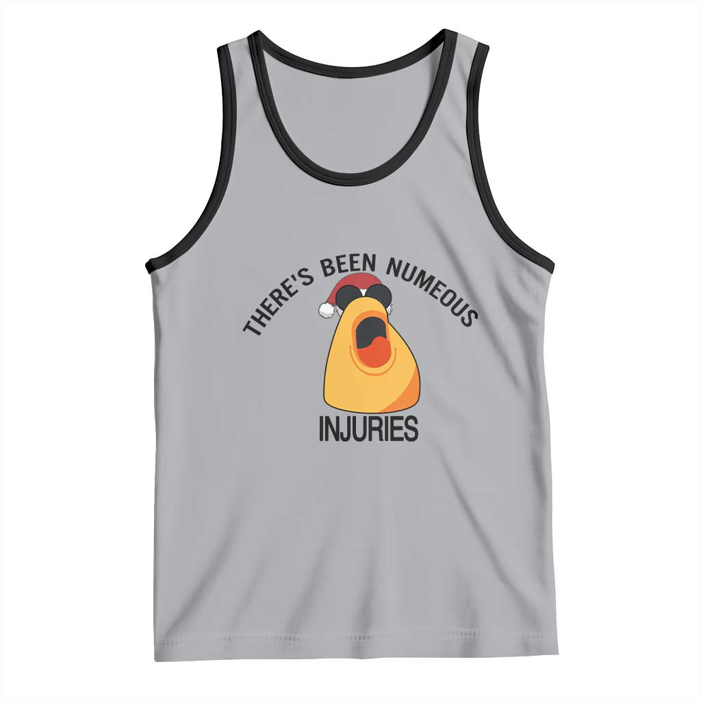 Marcus The Worm Christmas Meme Tank Top There Is Been Numeous Injuries TS14 Athletic Heather Black Print Your Wear