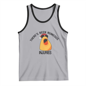 Marcus The Worm Christmas Meme Tank Top There Is Been Numeous Injuries TS14 Athletic Heather Black Print Your Wear