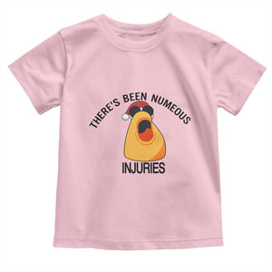 Marcus The Worm Christmas Meme Toddler T Shirt There Is Been Numeous Injuries TS14 Light Pink Print Your Wear