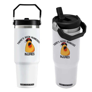 Marcus The Worm Christmas Meme Flip Straw Tumbler There Is Been Numeous Injuries TS14 One Size: 30 oz White Print Your Wear