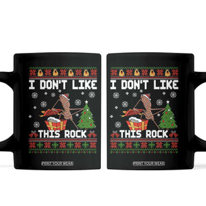 Marcus The Worm Christmas Meme Coffee Mug I Do Not Like This Rock TS14 Black Print Your Wear