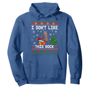 Marcus The Worm Christmas Meme Hoodie I Do Not Like This Rock TS14 Royal Blue Print Your Wear