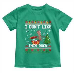 Marcus The Worm Christmas Meme Toddler T Shirt I Do Not Like This Rock TS14 Irish Green Print Your Wear