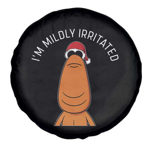 Marcus The Worm Christmas Meme Spare Tire Cover I Am Mildly Irritated TS14 Print Your Wear