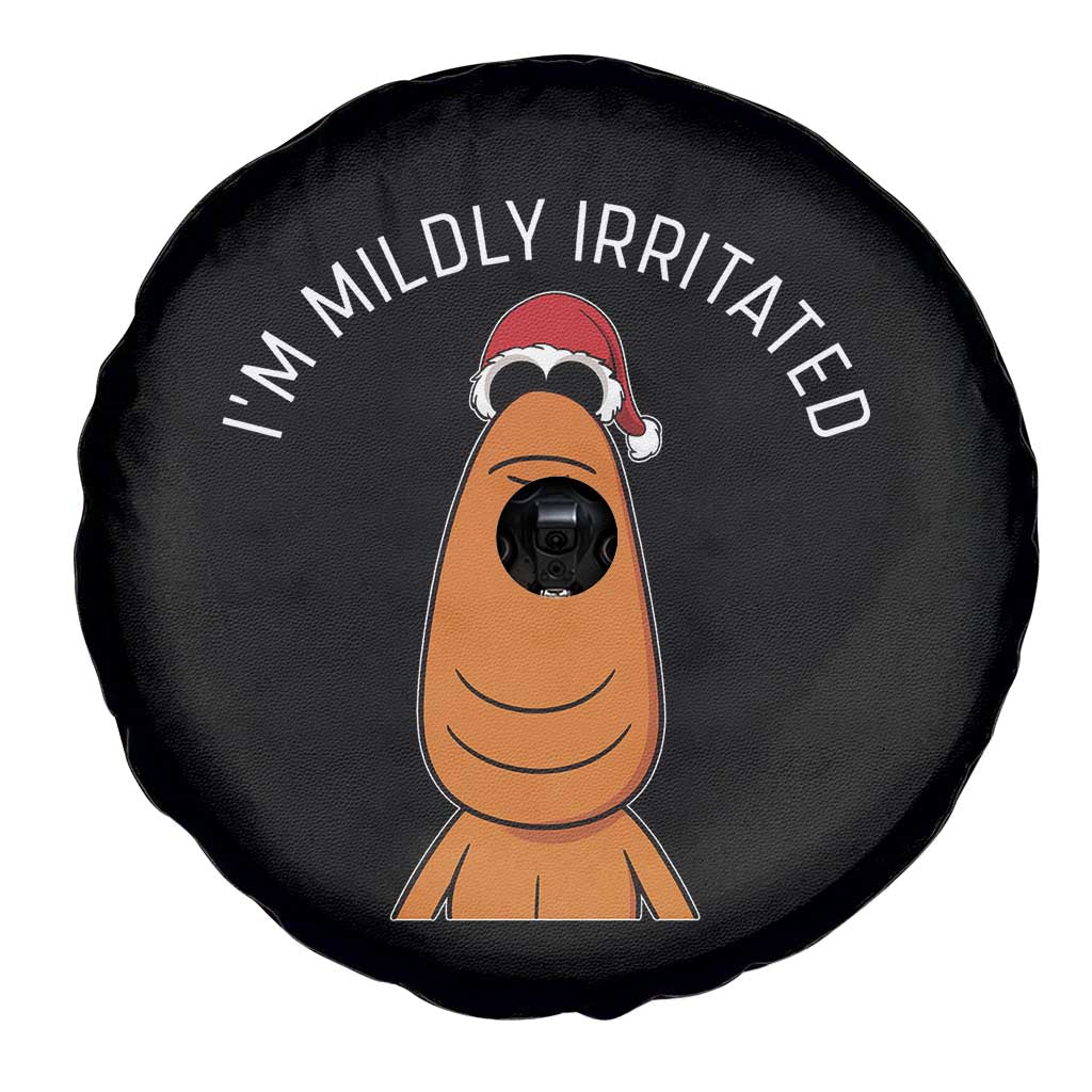 Marcus The Worm Christmas Meme Spare Tire Cover I Am Mildly Irritated TS14 Print Your Wear