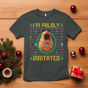 Marcus The Worm Christmas Meme T Shirt Funny Brain Rot Xmas TS14 Dark Heather Print Your Wear