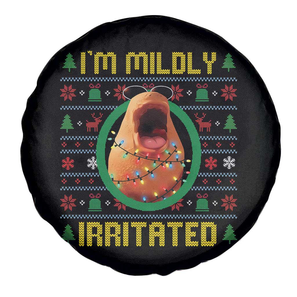 Marcus The Worm Christmas Meme Spare Tire Cover Funny Brain Rot Xmas TS14 Print Your Wear