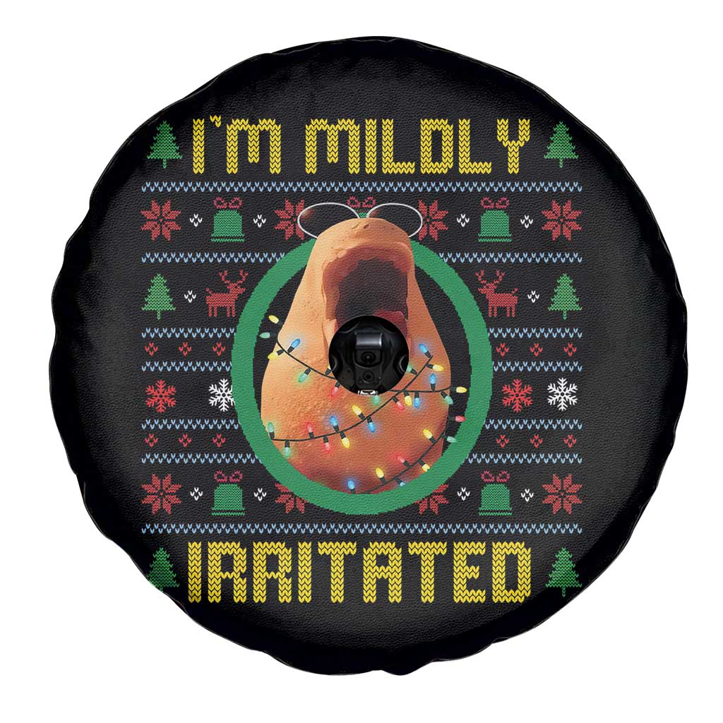 Marcus The Worm Christmas Meme Spare Tire Cover Funny Brain Rot Xmas TS14 Print Your Wear