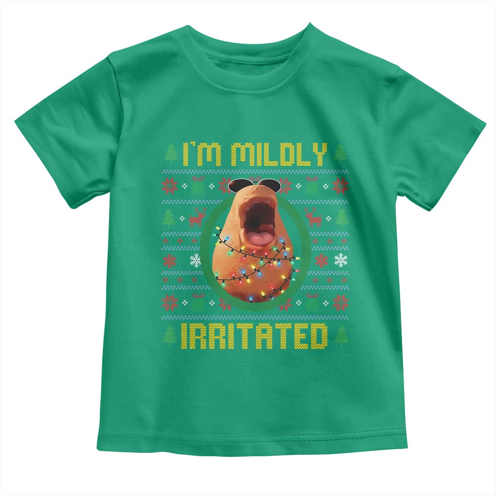 Marcus The Worm Christmas Meme Toddler T Shirt Funny Brain Rot Xmas TS14 Irish Green Print Your Wear