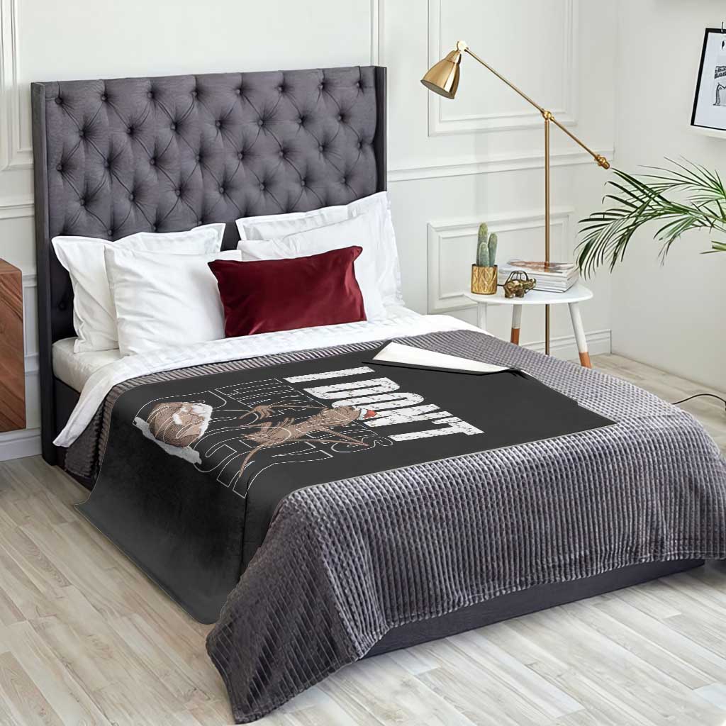 Marcus The Worm Christmas Meme Throw Blanket Funny Brain Rot Gen Z TS14 Print Your Wear