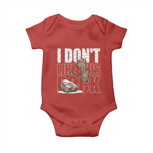 Marcus The Worm Christmas Meme Baby Onesie Funny Brain Rot Gen Z TS14 Red Print Your Wear