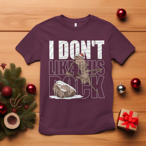 Marcus The Worm Christmas Meme T Shirt Funny Brain Rot Gen Z TS14 Maroon Print Your Wear
