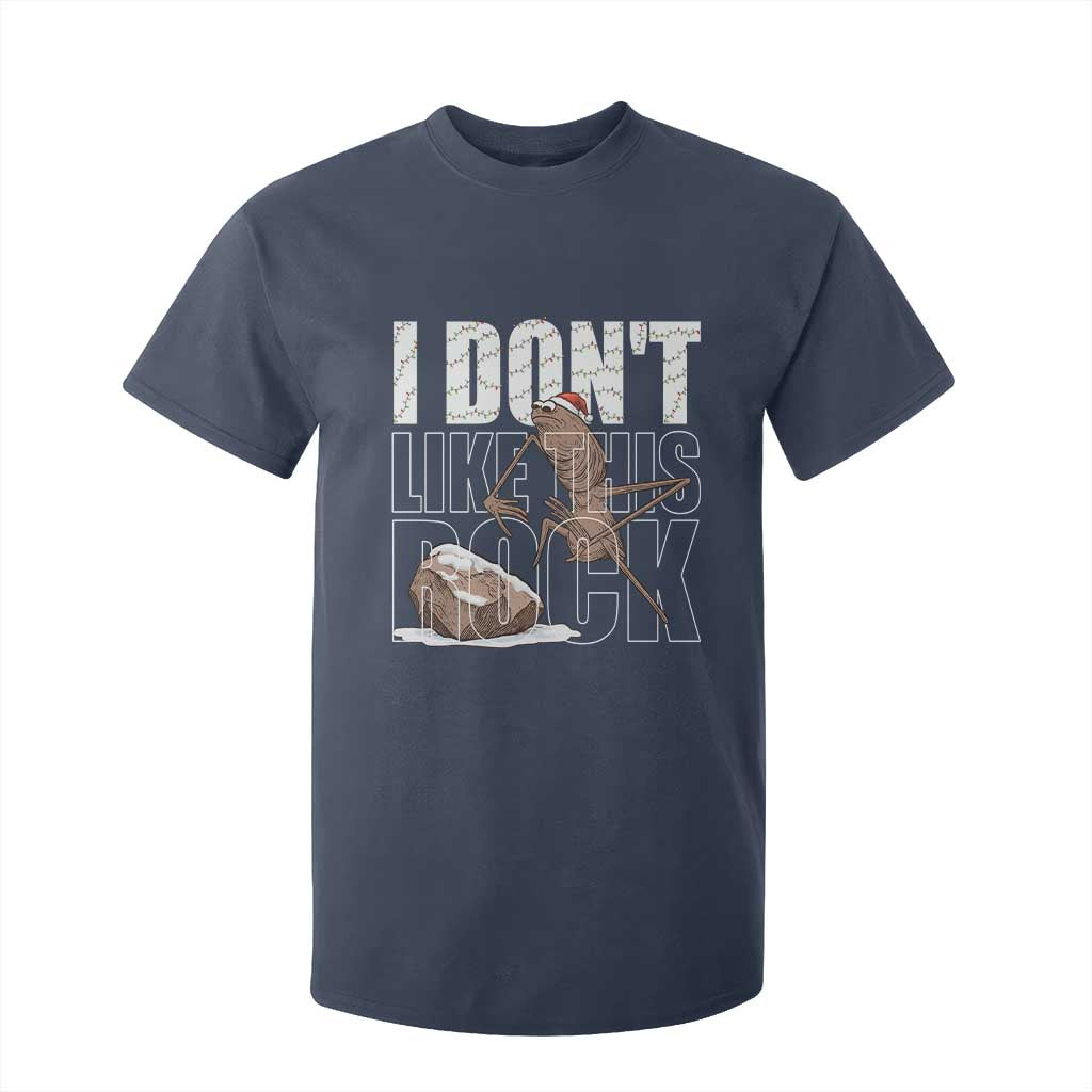 Marcus The Worm Christmas Meme T Shirt For Kid Funny Brain Rot Gen Z TS14 Navy Print Your Wear