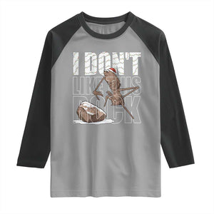 Marcus The Worm Christmas Meme Raglan Shirt Funny Brain Rot Gen Z TS14 Sport Gray Black Print Your Wear
