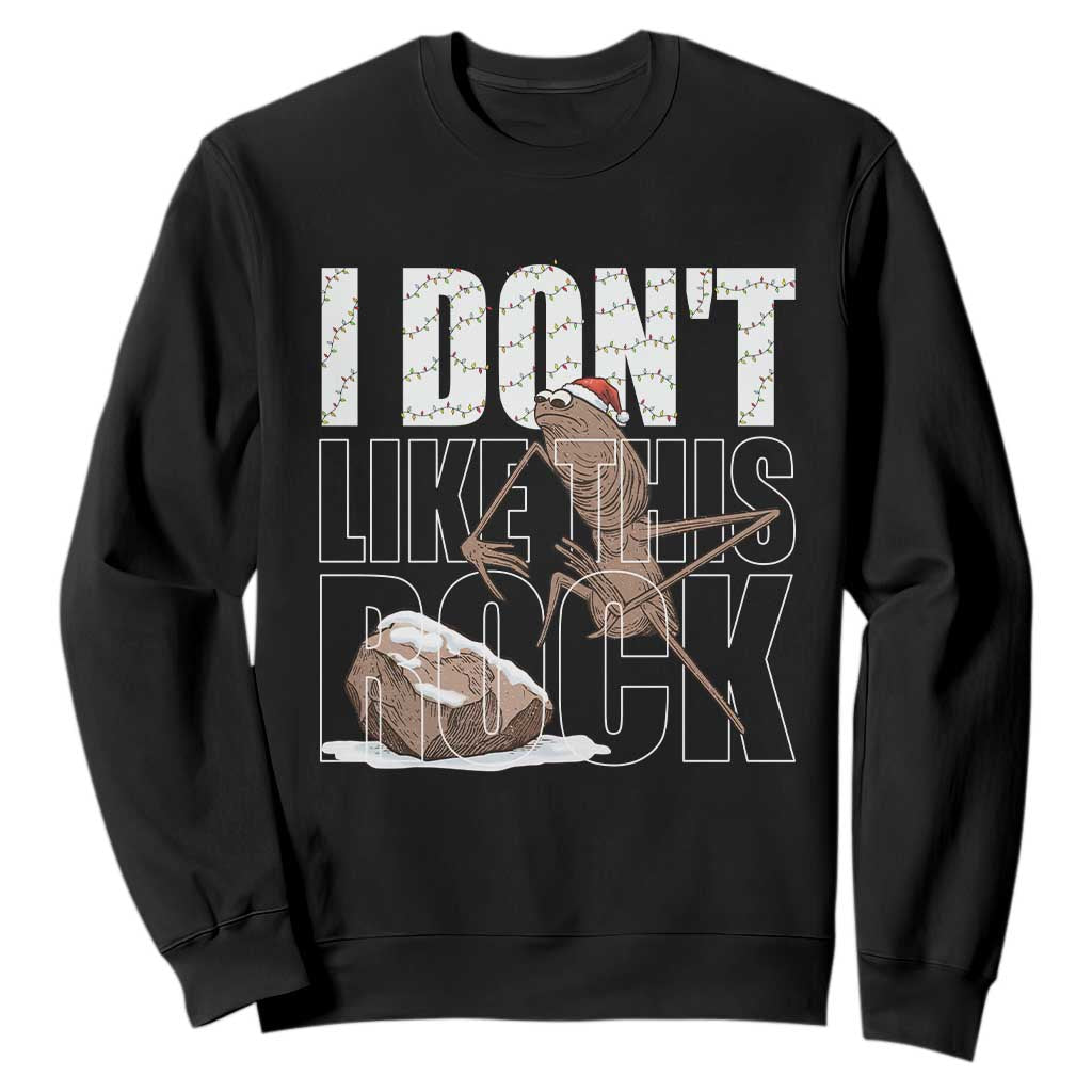 Marcus The Worm Christmas Meme Sweatshirt Funny Brain Rot Gen Z TS14 Black Print Your Wear