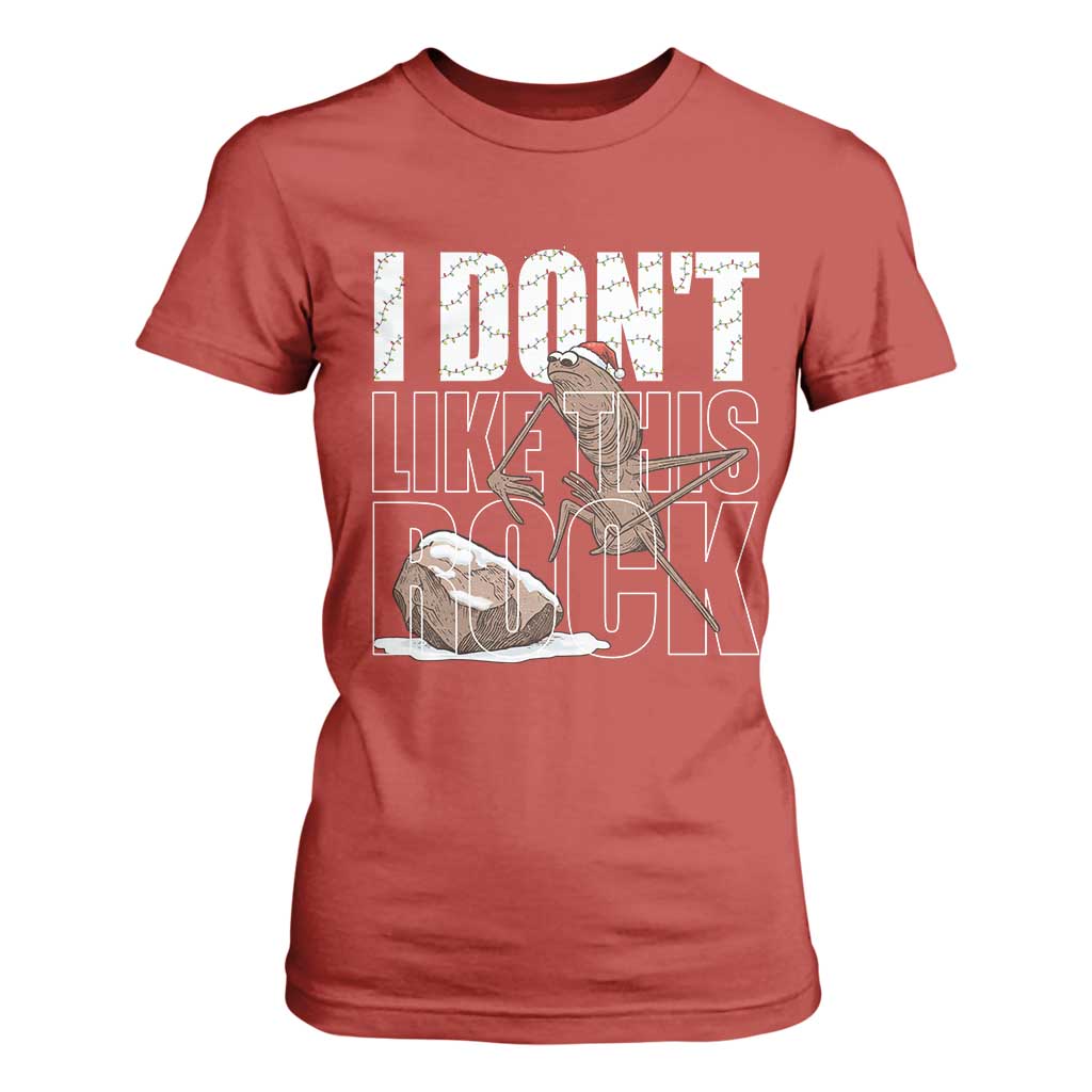 Marcus The Worm Christmas Meme T Shirt For Women Funny Brain Rot Gen Z TS14 Red Print Your Wear