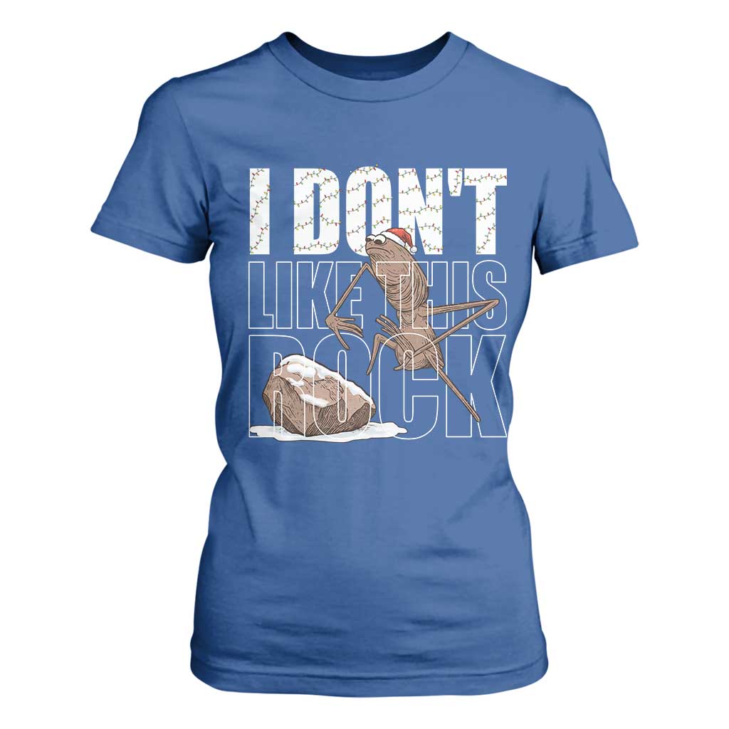 Marcus The Worm Christmas Meme T Shirt For Women Funny Brain Rot Gen Z TS14 Royal Blue Print Your Wear