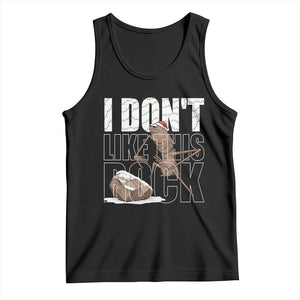 Marcus The Worm Christmas Meme Tank Top Funny Brain Rot Gen Z TS14 Black Print Your Wear