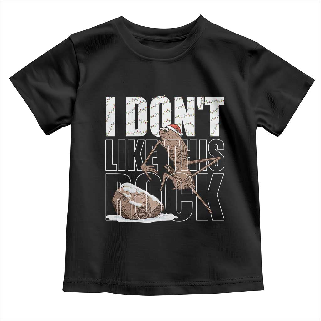 Marcus The Worm Christmas Meme Toddler T Shirt Funny Brain Rot Gen Z TS14 Black Print Your Wear