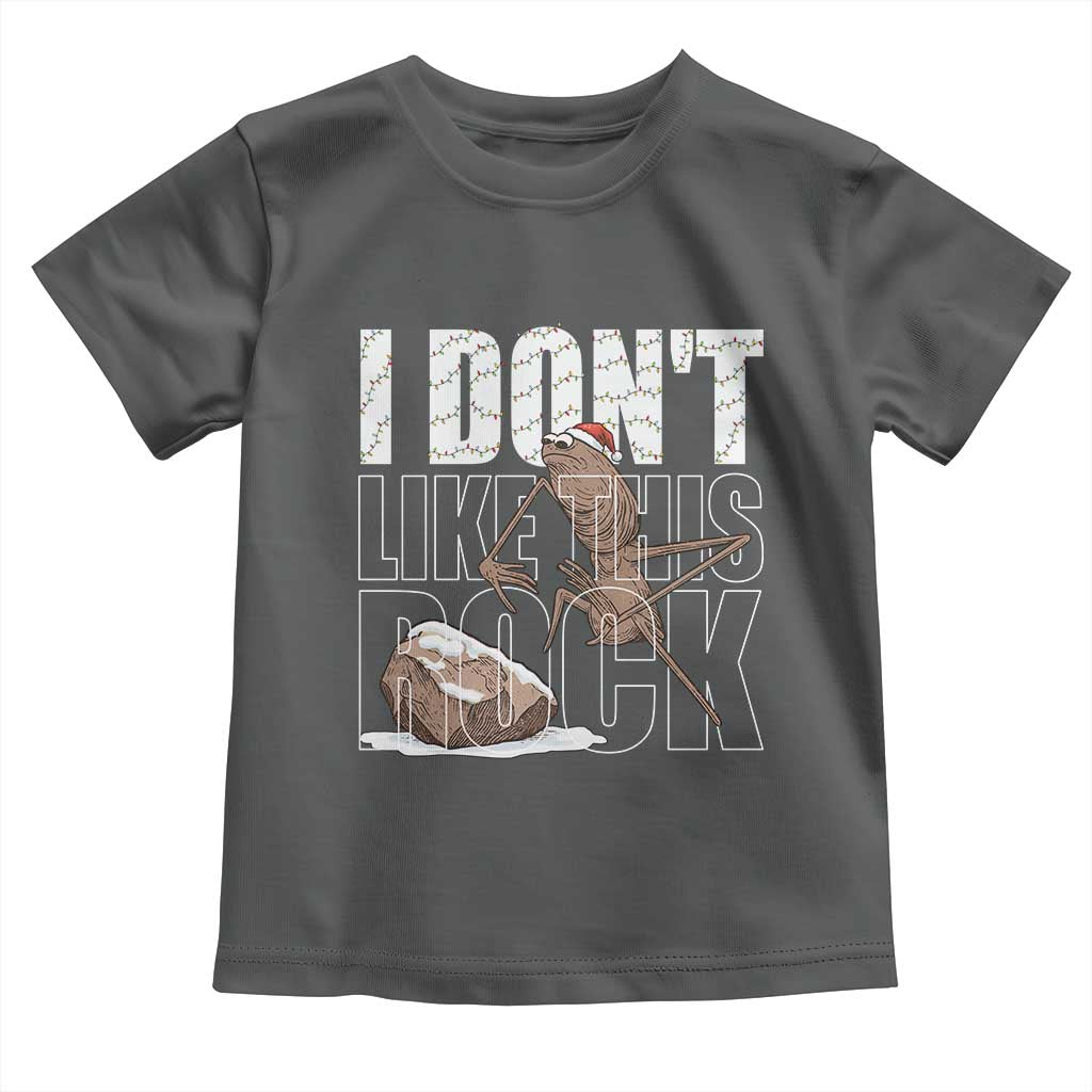 Marcus The Worm Christmas Meme Toddler T Shirt Funny Brain Rot Gen Z TS14 Dark Heather Print Your Wear