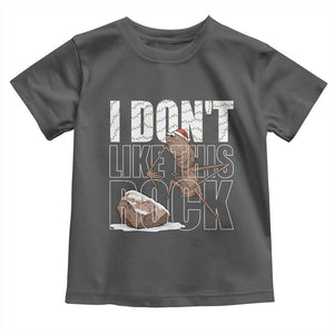 Marcus The Worm Christmas Meme Toddler T Shirt Funny Brain Rot Gen Z TS14 Dark Heather Print Your Wear