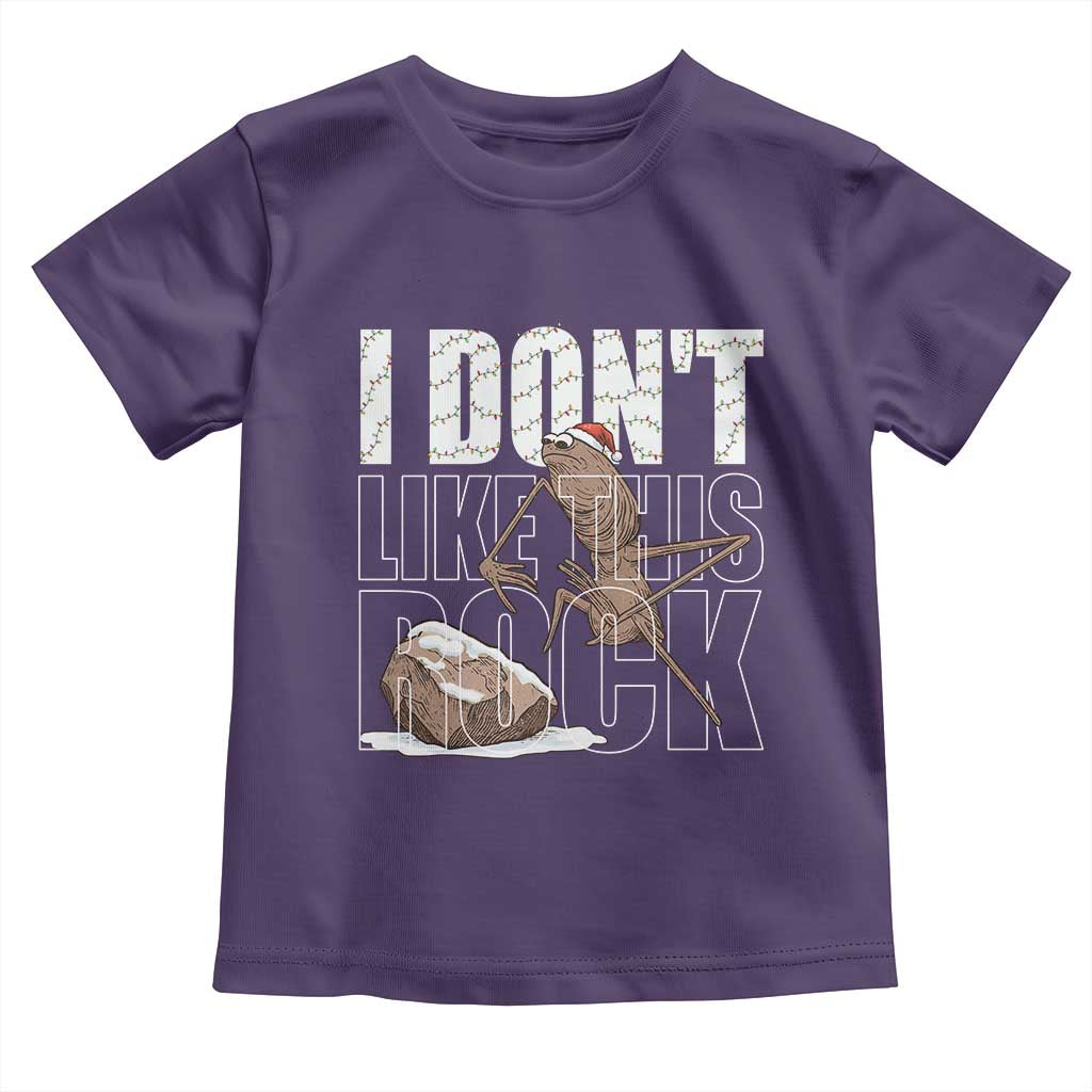 Marcus The Worm Christmas Meme Toddler T Shirt Funny Brain Rot Gen Z TS14 Purple Print Your Wear