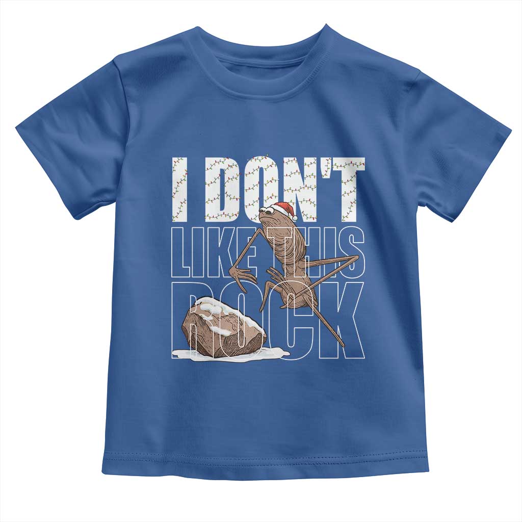 Marcus The Worm Christmas Meme Toddler T Shirt Funny Brain Rot Gen Z TS14 Royal Blue Print Your Wear