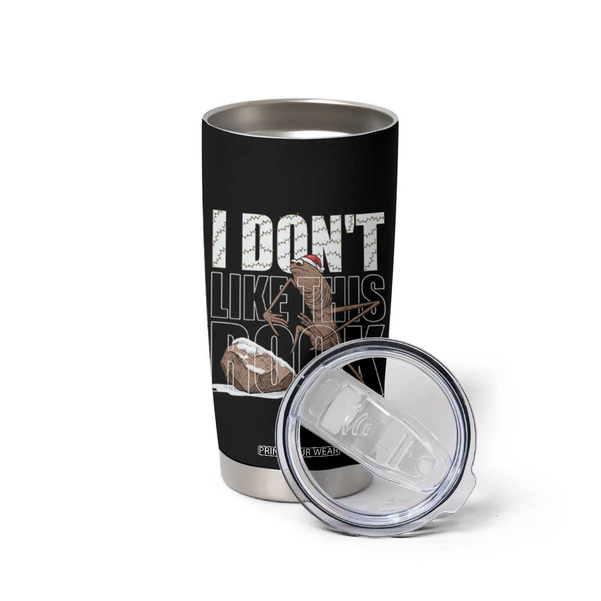 Marcus The Worm Christmas Meme Tumbler Cup Funny Brain Rot Gen Z TS14 Print Your Wear