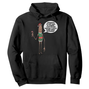Marcus The Worm Christmas Meme Hoodie Locally Owned Greek Restaurant TS14 Black Print Your Wear
