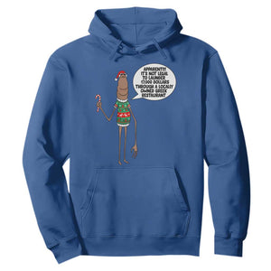 Marcus The Worm Christmas Meme Hoodie Locally Owned Greek Restaurant TS14 Royal Blue Print Your Wear