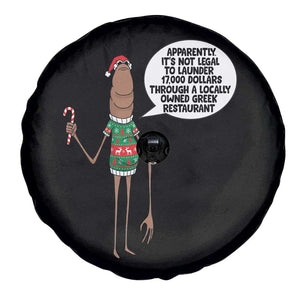 Marcus The Worm Christmas Meme Spare Tire Cover Locally Owned Greek Restaurant TS14 Print Your Wear